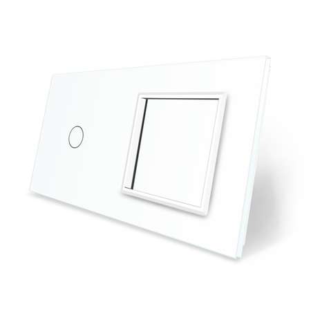 Panel szklany 1+G biały WELAIK (1)